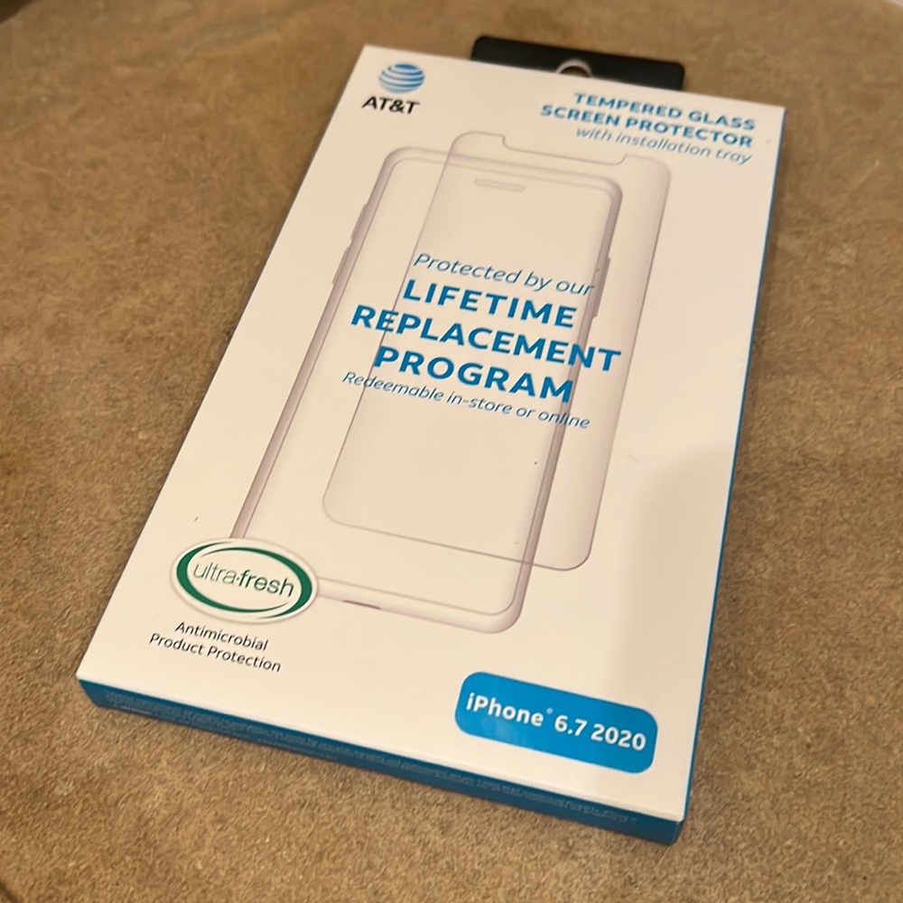 AT&T Tempered Glass Screen Protector